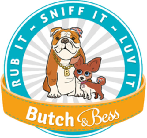 Butch & Bess RUB IT SNIFF IT LUV IT Logo (EUIPO, 24.02.2014)