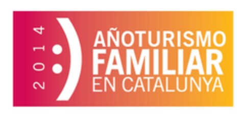 2014 AÑO TURISMO FAMILIAR EN CATALUNYA Logo (EUIPO, 22.05.2014)