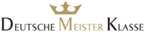 DEUTSCHE MEISTER KLASSE Logo (EUIPO, 22.08.2014)