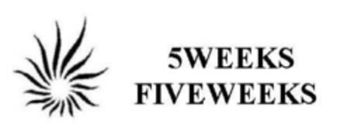 5WEEKS FIVEWEEKS Logo (EUIPO, 10.10.2014)