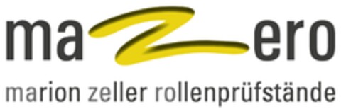 Mazero marion zeller rollenprüfstände Logo (EUIPO, 06/24/2015)