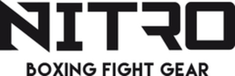 NITRO BOXING FIGHT GEAR Logo (EUIPO, 18.06.2016)