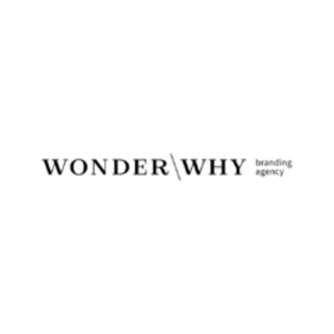 WONDER \ WHY branding agency Logo (EUIPO, 18.04.2017)