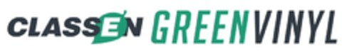 CLASSEN GREEN VINYL Logo (EUIPO, 03/23/2018)