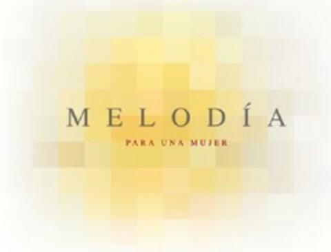 MELODÍA PARA UNA MUJER Logo (EUIPO, 04/23/2018)