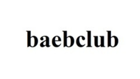 BAEBCLUB Logo (EUIPO, 05.03.2019)
