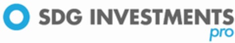 SDG INVESTMENTS pro Logo (EUIPO, 06/02/2021)