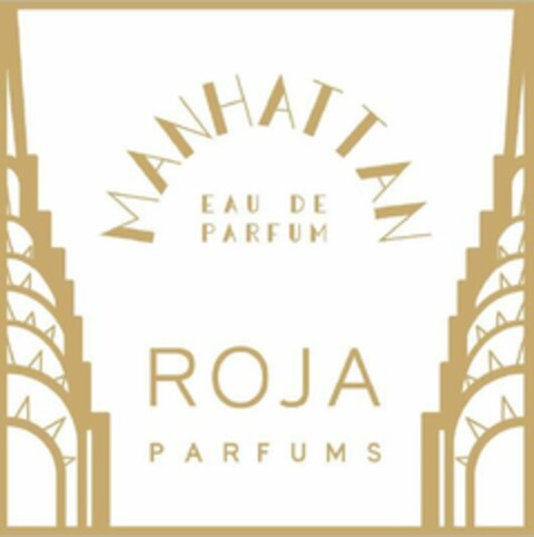 MANHATTAN EAU DE PARFUM ROJA PARFUMS Logo (EUIPO, 01/24/2023)