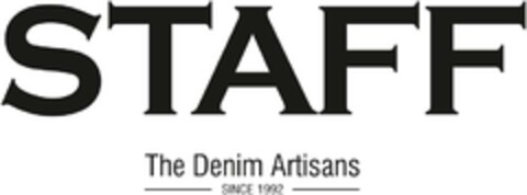 STAFF The Denim Artisans SINCE 1992 Logo (EUIPO, 03.03.2023)