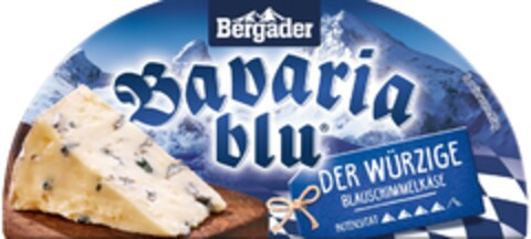 Bergader Bavaria blu DER WÜRZIGE Logo (EUIPO, 08.05.2023)
