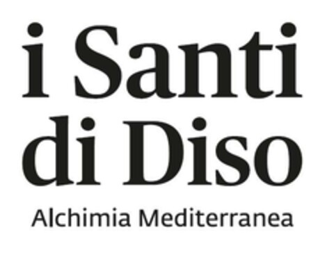 i Santi di Diso Alchimia Mediterranea Logo (EUIPO, 03.08.2023)