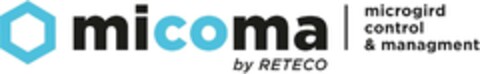 micoma by RETECO microgird control & managment Logo (EUIPO, 12/05/2023)