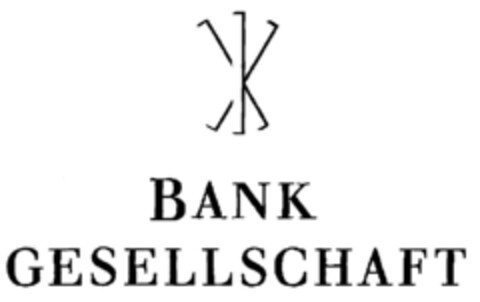 BANK GESELLSCHAFT Logo (EUIPO, 26.05.1999)
