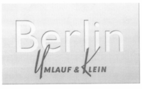 Berlin UMLAUF & KLEIN Logo (EUIPO, 05.07.2001)
