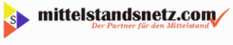 mittelstandsnetz.com Der Partner für den Mittelstand Logo (EUIPO, 18.07.2001)