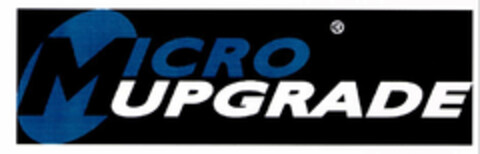 MICRO UPGRADE Logo (EUIPO, 30.07.2002)