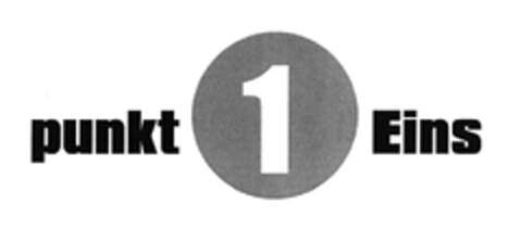 punkt 1 Eins Logo (EUIPO, 03/20/2003)