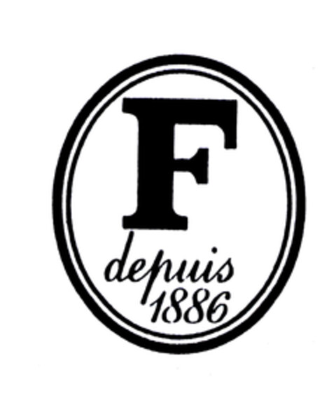 F depuis 1886 Logo (EUIPO, 30.04.2003)