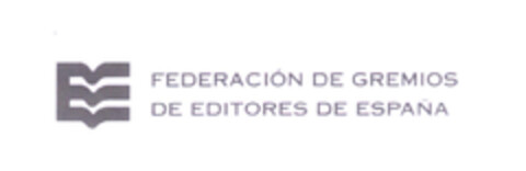 FEDERACIÓN DE GREMIOS DE EDITORES DE ESPAÑA Logo (EUIPO, 27.04.2004)