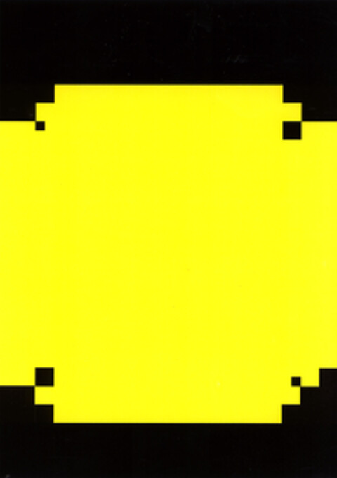Gelb auf Schwarz (fig.) Logo (EUIPO, 10/22/2004)