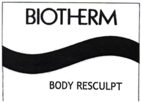 BIOTHERM BODY RESCULPT Logo (EUIPO, 07.07.2006)