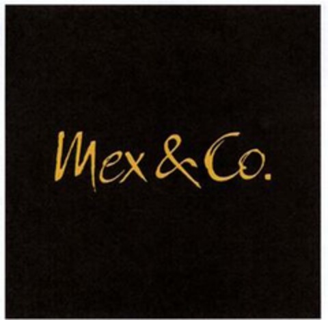 Mex & Co. Logo (EUIPO, 05/16/2007)