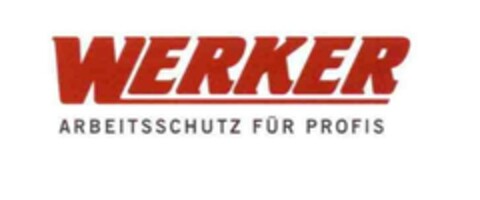 WERKER ARBEITSSCHUTZ FUR PROFIS Logo (EUIPO, 05/30/2007)