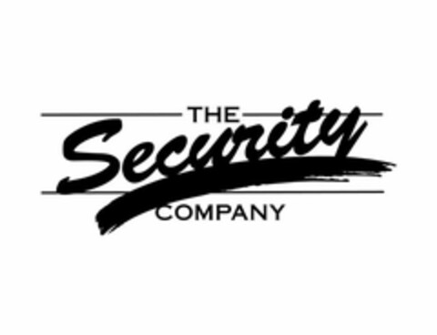 THE Security COMPANY Logo (EUIPO, 22.11.2007)