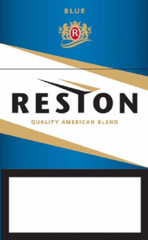 BLUE RESTON QUALITY AMERICAN BLEND Logo (EUIPO, 06/02/2010)