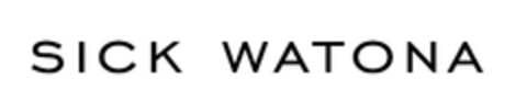 SICK WATONA Logo (EUIPO, 11.01.2011)