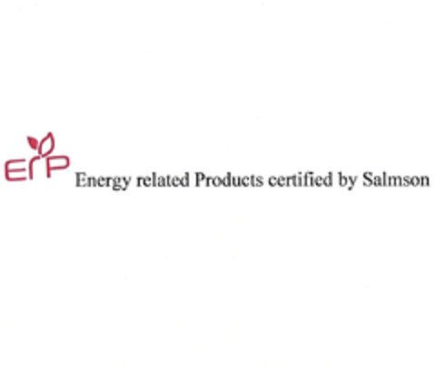ErP Energy related Products certified by Salmson Logo (EUIPO, 22.03.2011)