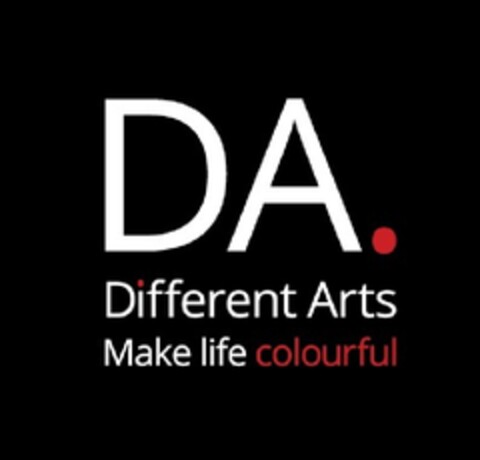 DA. Different Arts Make life colourful Logo (EUIPO, 10/30/2012)