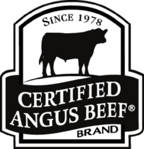 CERTIFIED ANGUS BEEF BRAND SINCE 1978 Logo (EUIPO, 01/22/2013)