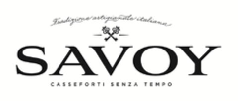 SAVOY - casseforti senza tempo - tradizione artigianale italiana Logo (EUIPO, 03/17/2014)