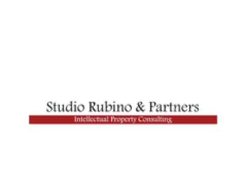 STUDIO RUBINO & PARTNERS INTELLECTUAL PROPERTY CONSULTING Logo (EUIPO, 11/06/2014)