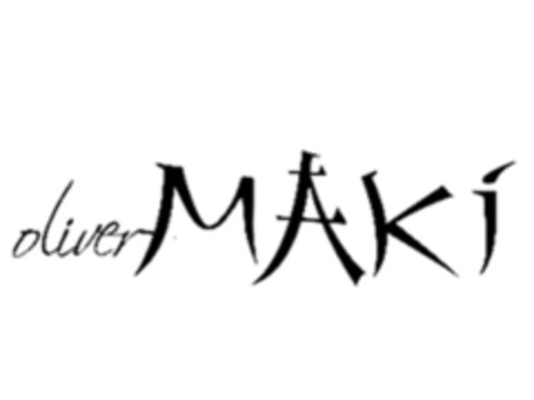 OLIVER MAKI Logo (EUIPO, 14.05.2015)