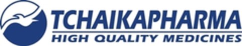 TCHAIKAPHARMA HIGH QUALITY MEDICINES Logo (EUIPO, 15.06.2015)