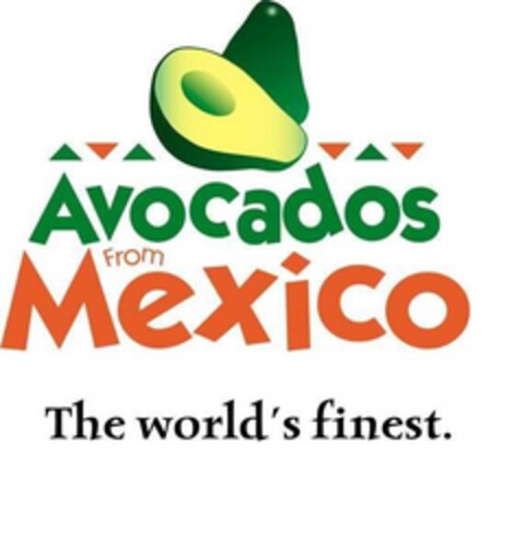 Avocados from Mexico  The world's finest. Logo (EUIPO, 26.10.2016)