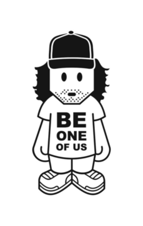 BE ONE OF US Logo (EUIPO, 12/21/2016)