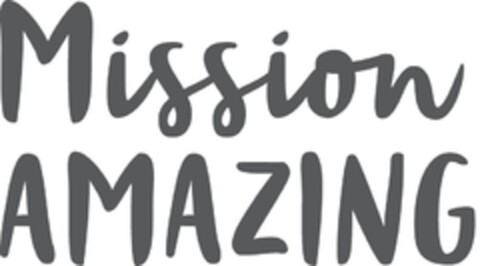 MISSION AMAZING Logo (EUIPO, 04/27/2017)