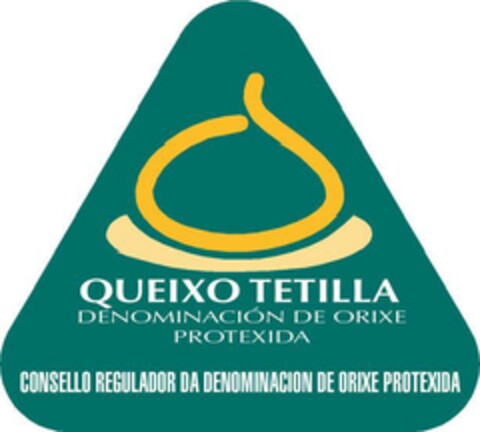QUEIXO TETILLA DENOMINACIÓN DE ORIXE PROTEXIDA CONSELLO REGULADOR DA DENOMINACION DE ORIXE PROTEXIDA Logo (EUIPO, 09/19/2017)