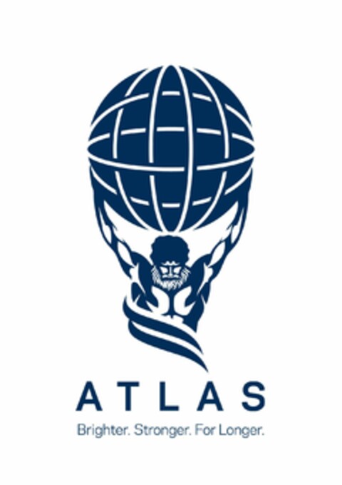 ATLAS Brighter. Stronger. For Longer. Logo (EUIPO, 21.05.2021)