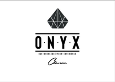 O.N.Y.X OUR KNOWLEDGE YOUR EXPERIENCE CLINIC Logo (EUIPO, 03/22/2022)