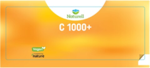 Naturell C 1000+ Vegan powered by nature Logo (EUIPO, 30.09.2022)