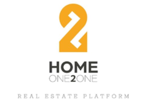 2 HOME ONE2ONE REAL ESTATE PLATFORM Logo (EUIPO, 19.03.2024)