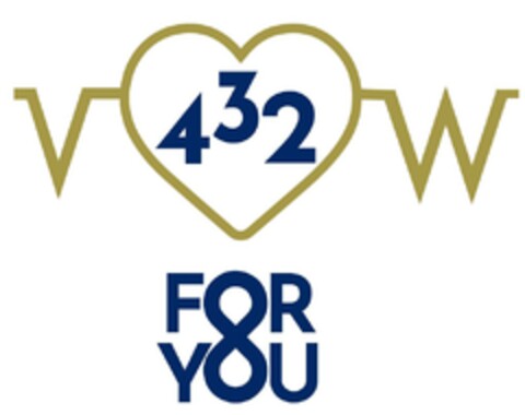 V 432 W FOR YOU Logo (EUIPO, 05/29/2024)