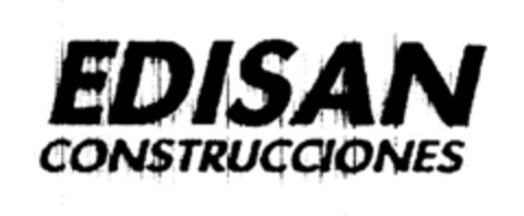 EDISAN CONSTRUCCIONES Logo (EUIPO, 15.04.2002)