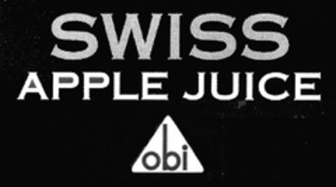 SWISS APPLE JUICE obi Logo (EUIPO, 13.08.2003)