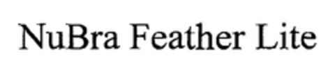 NuBra Feather Lite Logo (EUIPO, 16.09.2004)