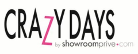 CRAZY DAYS by showroomprive.com Logo (EUIPO, 04.07.2014)